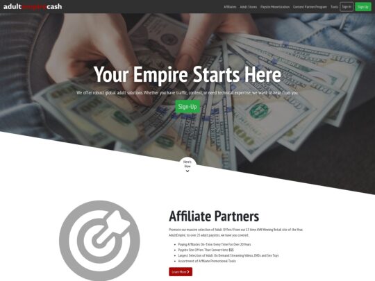 AdultEmpireCash review, a site that is one of many popular Paysite Affiliate Programs