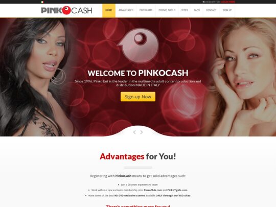 PinkoCash promote some of the best transsexual content on their pay sites and VOD porn sites.