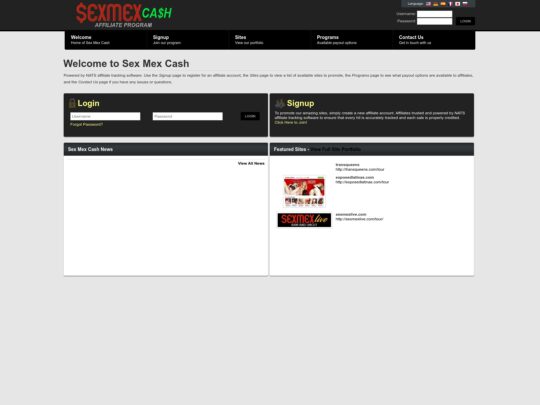 Sex Mex Cash review, a site that is one of many popular Paysite Affiliate Programs