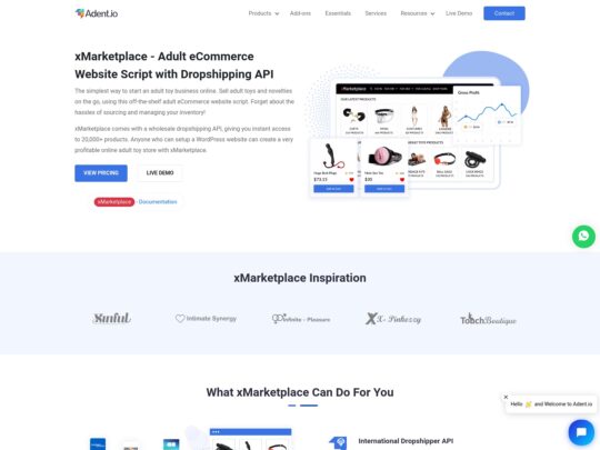 xMarketPlace review, a site that is one of many popular Sex Store Scripts