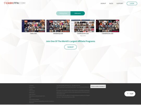 CashFFN(Cams/Dating) review, a site that is one of many popular Dating Affiliate Programs