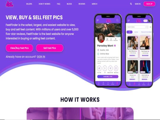 FeetFinder review, a site that is one of many popular Adult Fan Creator Platforms