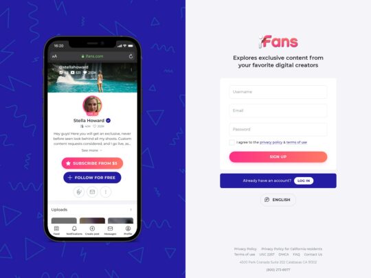 iFans review, a site that is one of many popular Adult Fan Creator Platforms