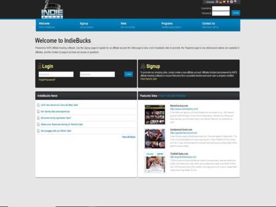 IndieBucks (ButtFuckTranny) review, a site that is one of many popular Paysite Affiliate Programs