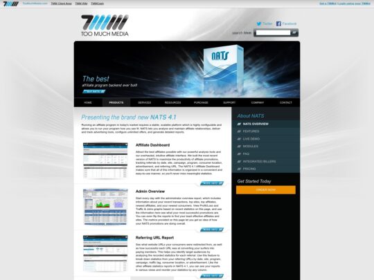 NATS review, a site that is one of many popular Affiliate Program Software