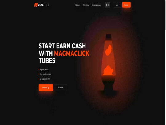MagmaClick review, a site that is one of many popular Porn Tube Webmasters
